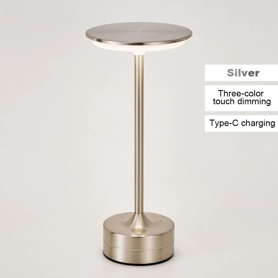 GlowNest – Touch LED Table Lamp for Bedroom & Ambient Spaces