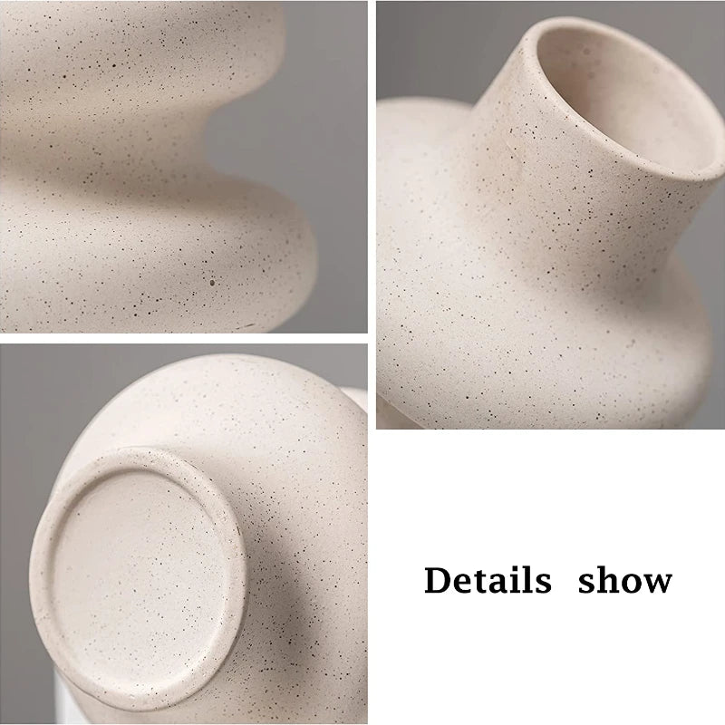ArcticBloom – Modern Nordic Vase for Dried Flowers & Minimalist Styling