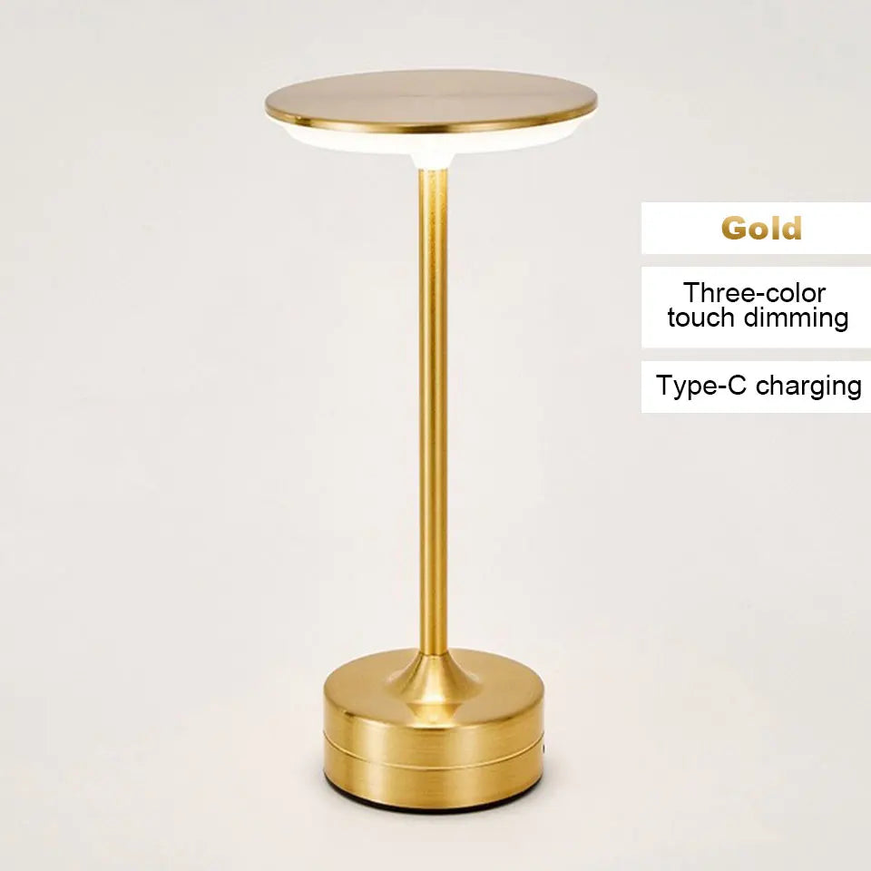 GlowNest – Touch LED Table Lamp for Bedroom & Ambient Spaces