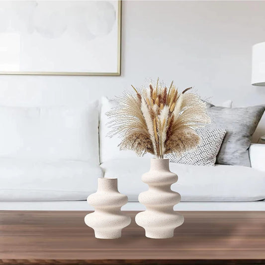 ArcticBloom – Modern Nordic Vase for Dried Flowers & Minimalist Styling