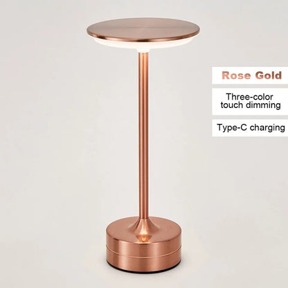 GlowNest – Touch LED Table Lamp for Bedroom & Ambient Spaces