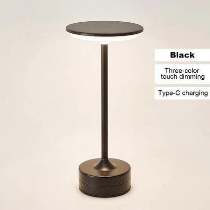 GlowNest – Touch LED Table Lamp for Bedroom & Ambient Spaces