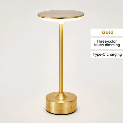 GlowNest – Touch LED Table Lamp for Bedroom & Ambient Spaces